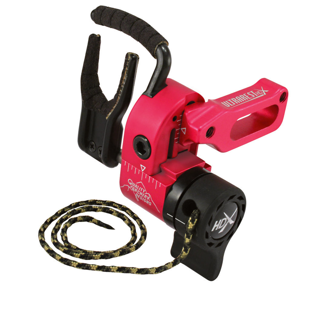 QAD UltraRest HDX Pink RH - Premium Arrow Rest for Right-Handed Archers
