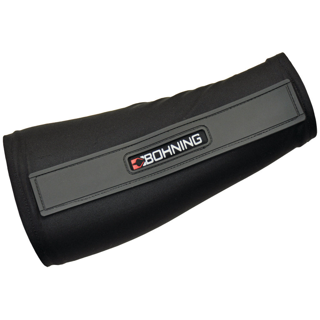 Bohning Slip-On Armguard Black Large - Comfortable Forearm Protection