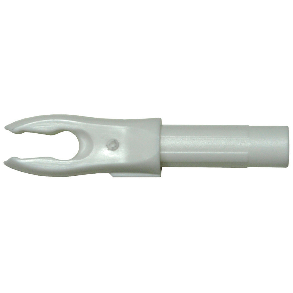 Bohning Blazer F Nocks White 12 Pack - Impact Resistant Polycarbonate