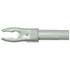 Bohning Blazer F Nocks White 12 Pack - Impact Resistant Polycarbonate