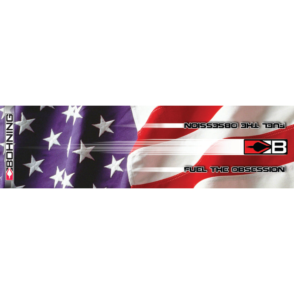 Bohning HD Arrow Wraps Stars and Stripes 4 in. 13 pk. - Enhance Your Archery Experience