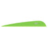 Vanetec V-Max Vanes Flo. Green - 4 in. 100 Pack