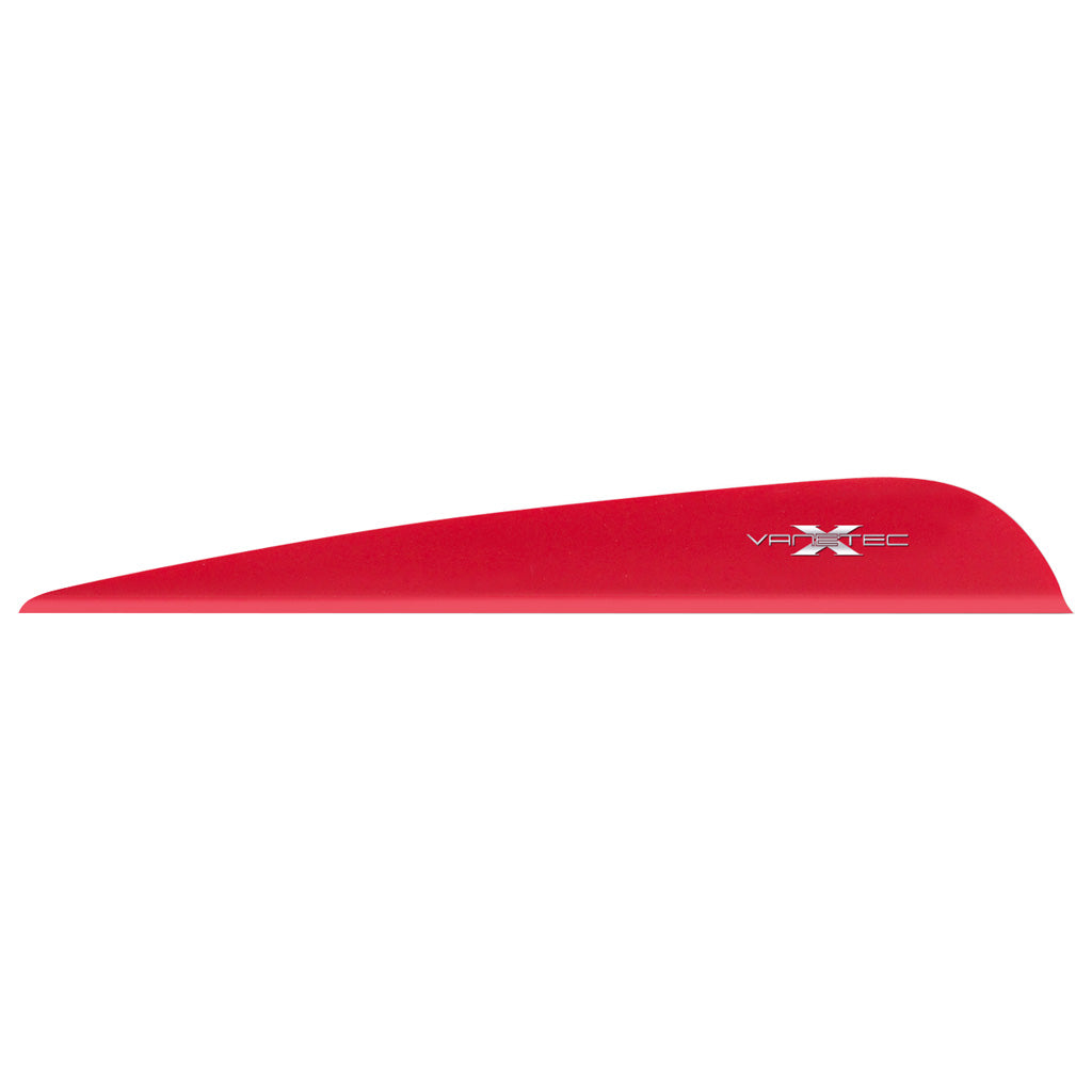 VaneTec V-Max Vanes Raspberry Red 4 in. - 100 Pack