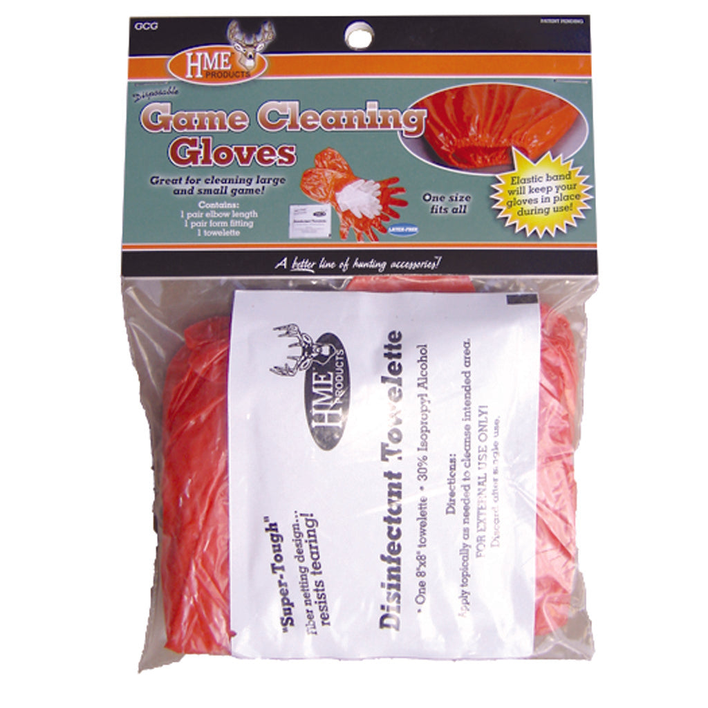 HME Game Cleaning Gloves 1 pr.
