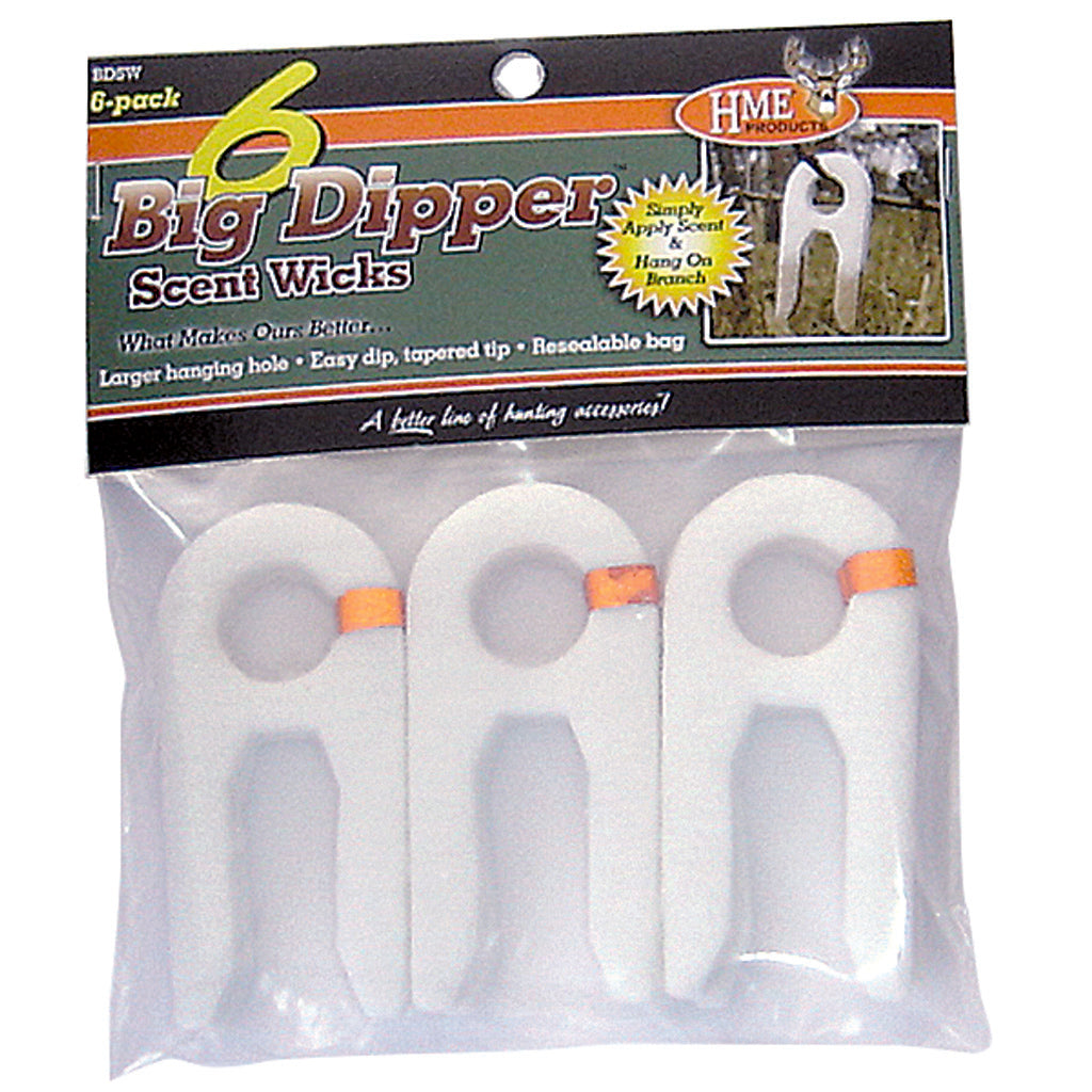 HME Big Dipper Scent Wick 6 Pack - Enhance Your Scenting Experience