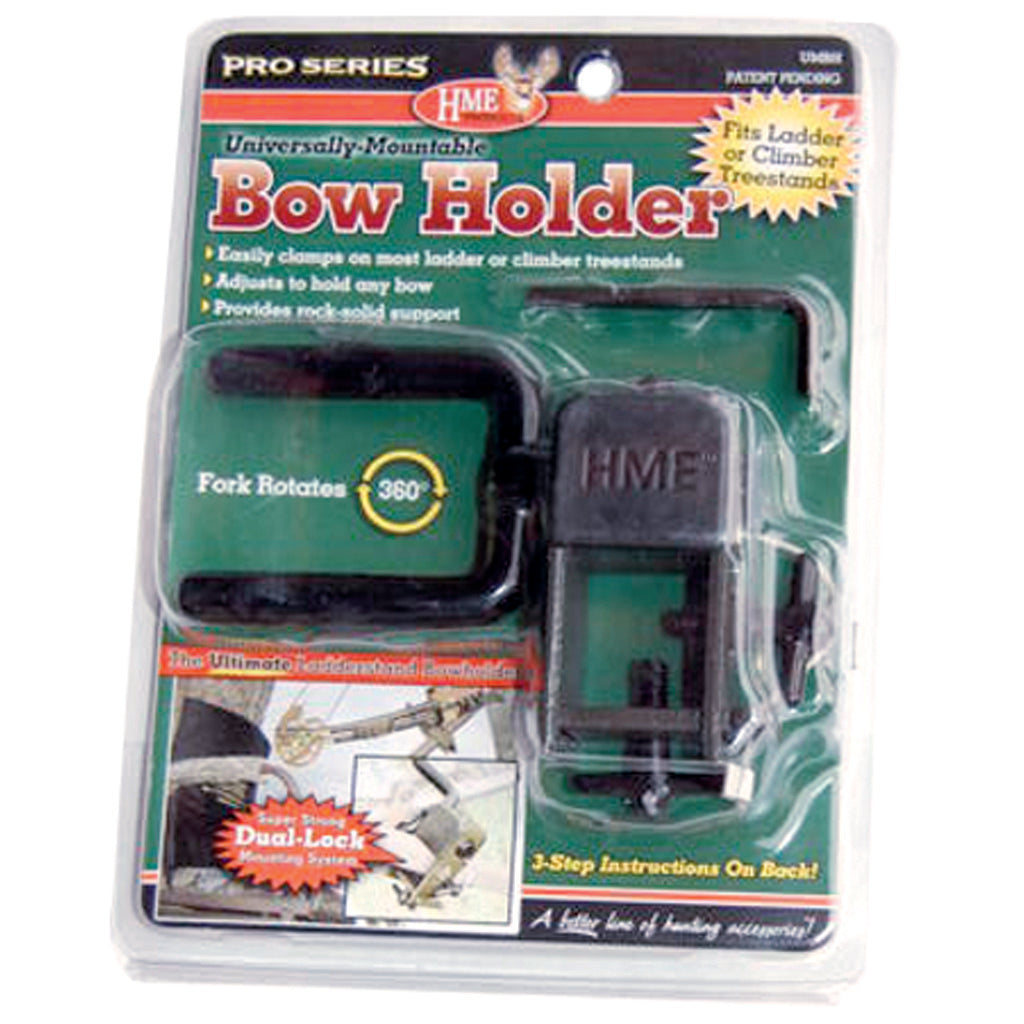 HME Universally-Mountable Bow Holder - Perfect for Climber and Ladder Stands