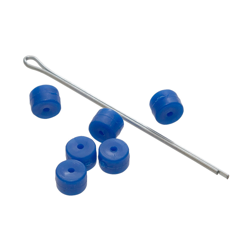 October Mountain Turbo Button 2.0 Blue Pack of 5