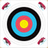 Morrell Polypropylene Target Face 80 cm.