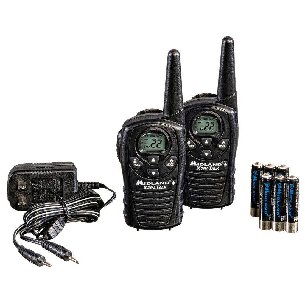 Midland LXT118VP 2 Way Radio w/Batteries &amp; Charger