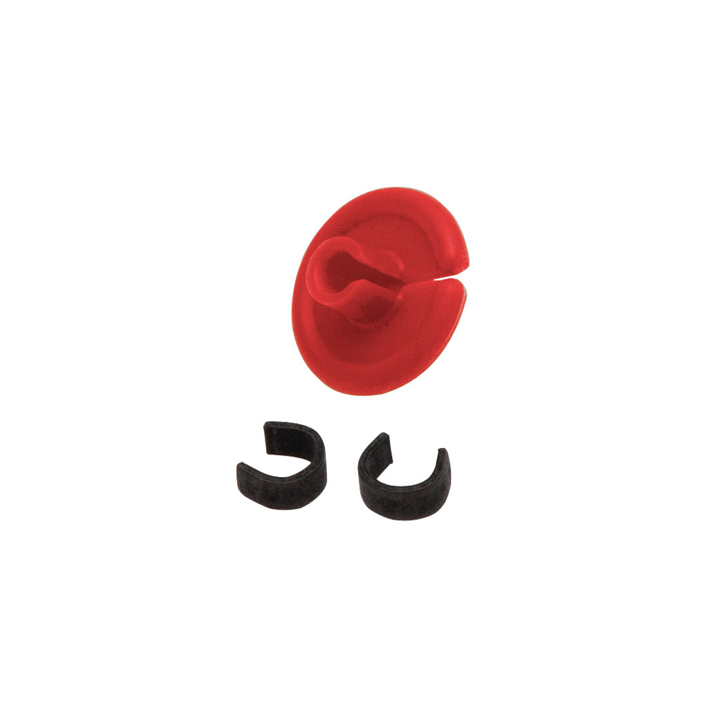 October Mountain String Love 2.0 Kisser Button Red - 25 Pack