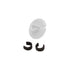 October Mountain String Love 2.0 Kisser Button White - 25 Pack