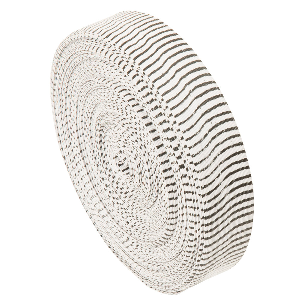 October Mountain VIBE String Silencers - White/Black 85 ft.