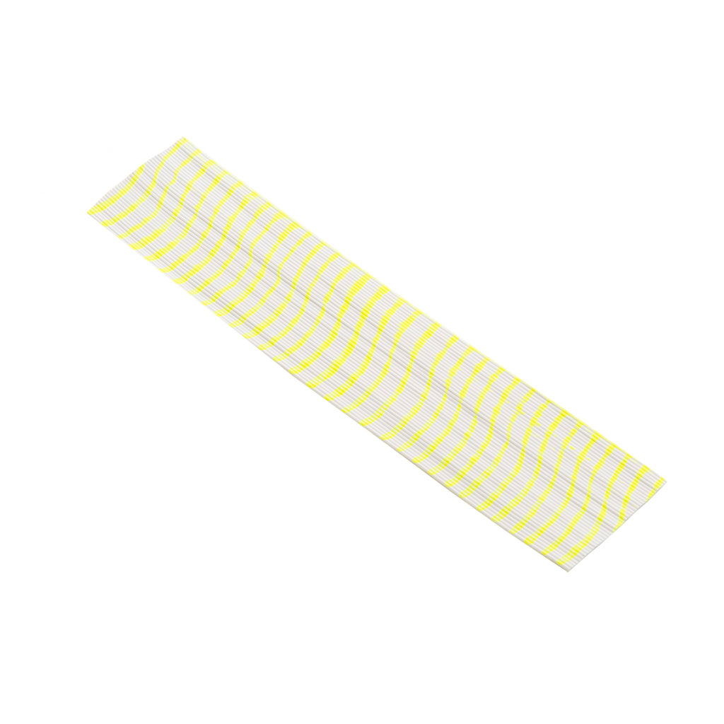 October Mountain VIBE String Silencers - White/Neon Yellow (2 Pack)