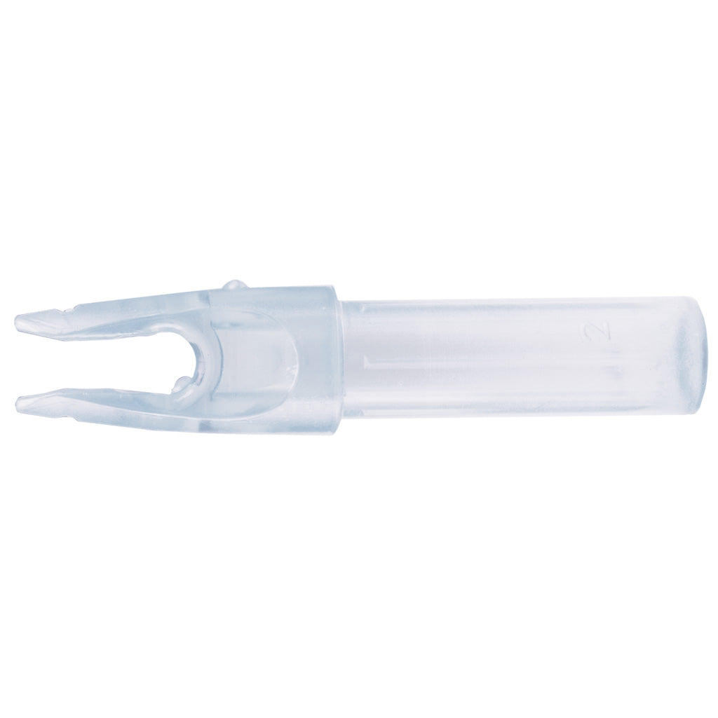 Carbon Express LaunchPad Nocks Clear .244 - 12 Pack