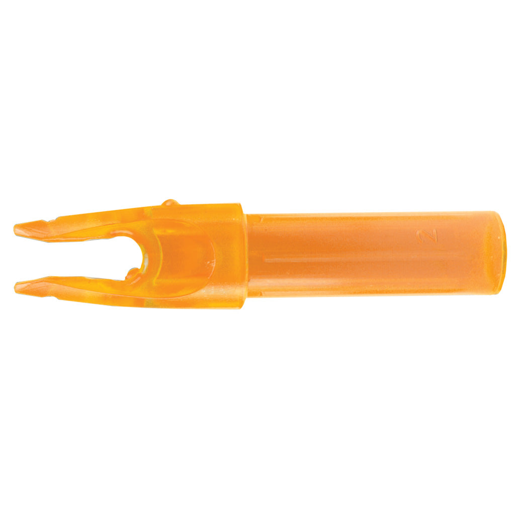 Carbon Express LaunchPad Nocks Orange .244 - 12 Pack