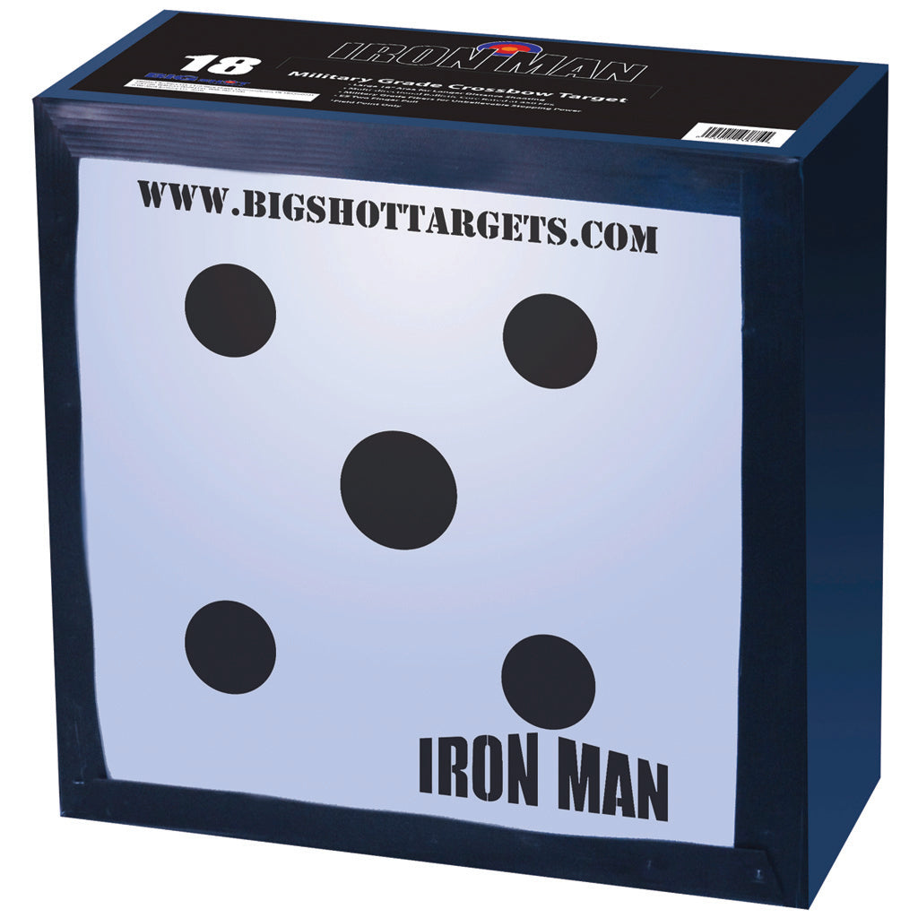 BIGshot Iron Man 18 Crossbow Target - High Performance Archery Target