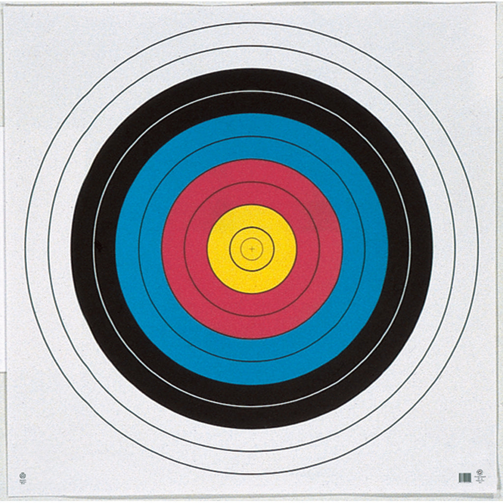 Maple Leaf Target Face FITA 10-Ring 40 cm. 100 pk.
