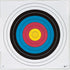 Maple Leaf Target Face FITA 10-Ring 40 cm. 100 pk.