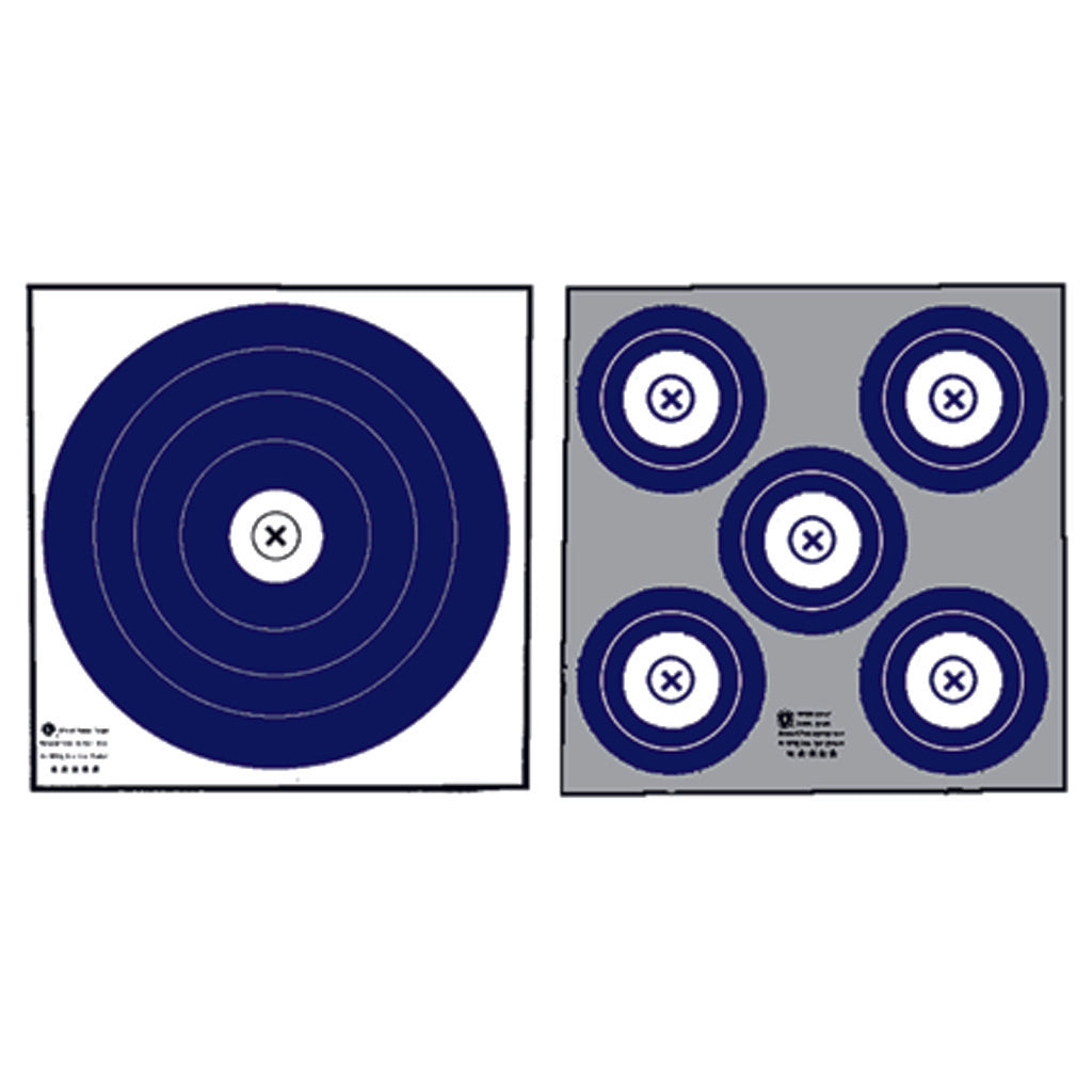 Maple Leaf Press NFAA Double Sided Indoor Target Face - 100 Pack