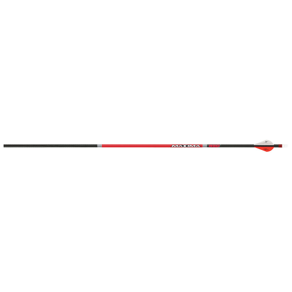 Carbon Express Maxima Red Arrows 400 with 2-inch Vanes - 6 Pack