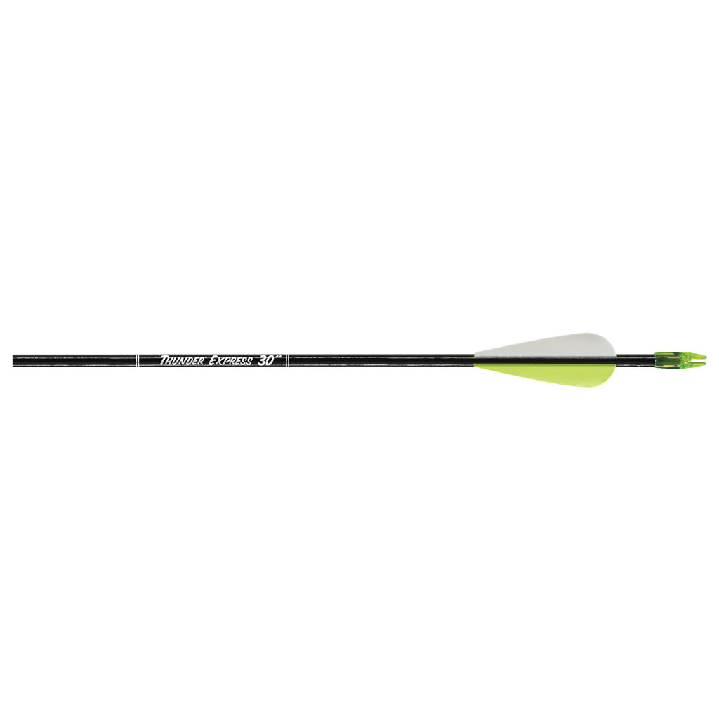 Carbon Express Thunder Express Arrows Black 30 in. - 72 Pack