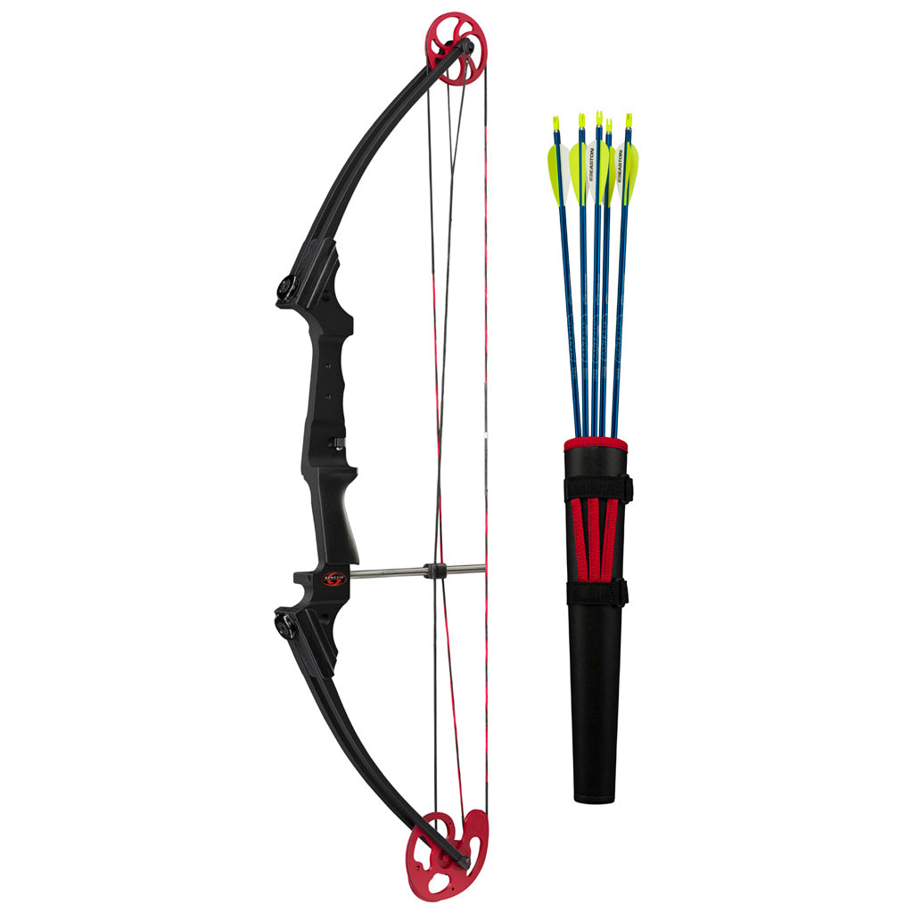 Genesis Bow Set Black LH - Durable Lightweight Archery Experience