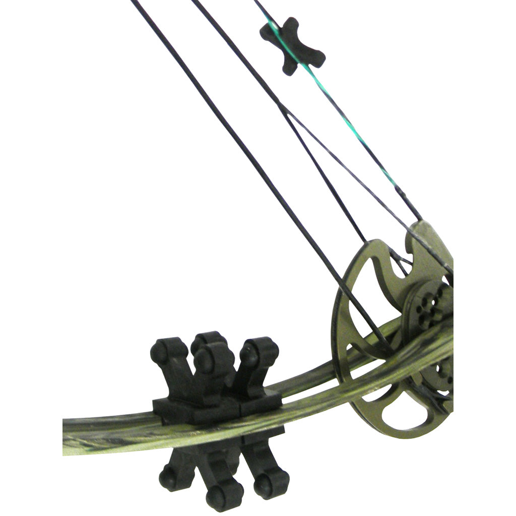 Bow Jax Revelation Limb Dampeners Black 11/16 in. 4 Pack