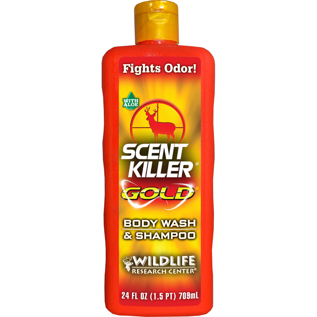 Wildlife Research Scent Killer Gold Soap/Shampoo 24 oz - Anti-Odor Formula
