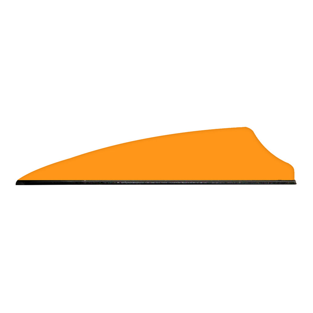 Q2i Fusion X-II Vanes Neon Orange 2.1 in. - 100 Pack