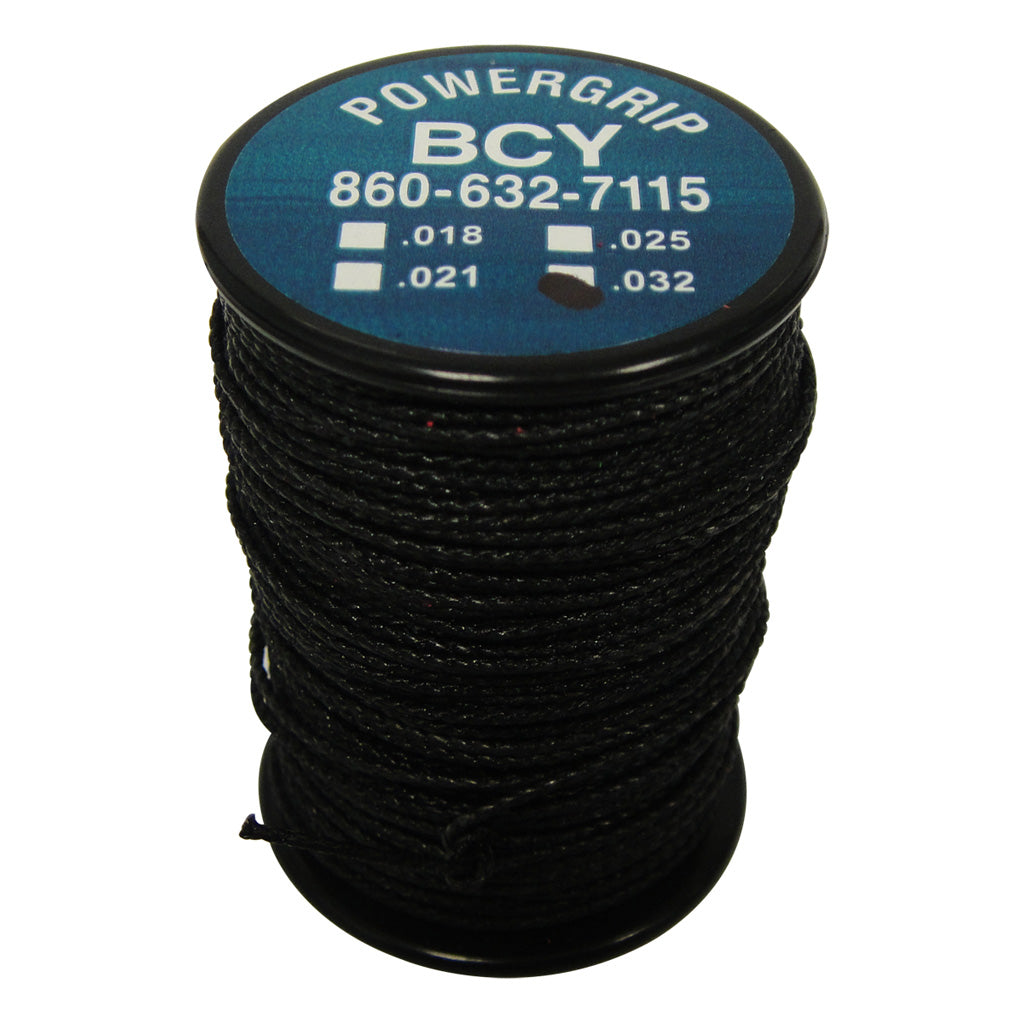 BCY Power Grip Serving Black .032 - 40 Yards