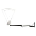 Archery Shooter Systems Chronograph Holder Folding Wall Mount - Compact Design