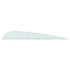 Bohning Bronco Vanes White 4 in. - 100 Pack