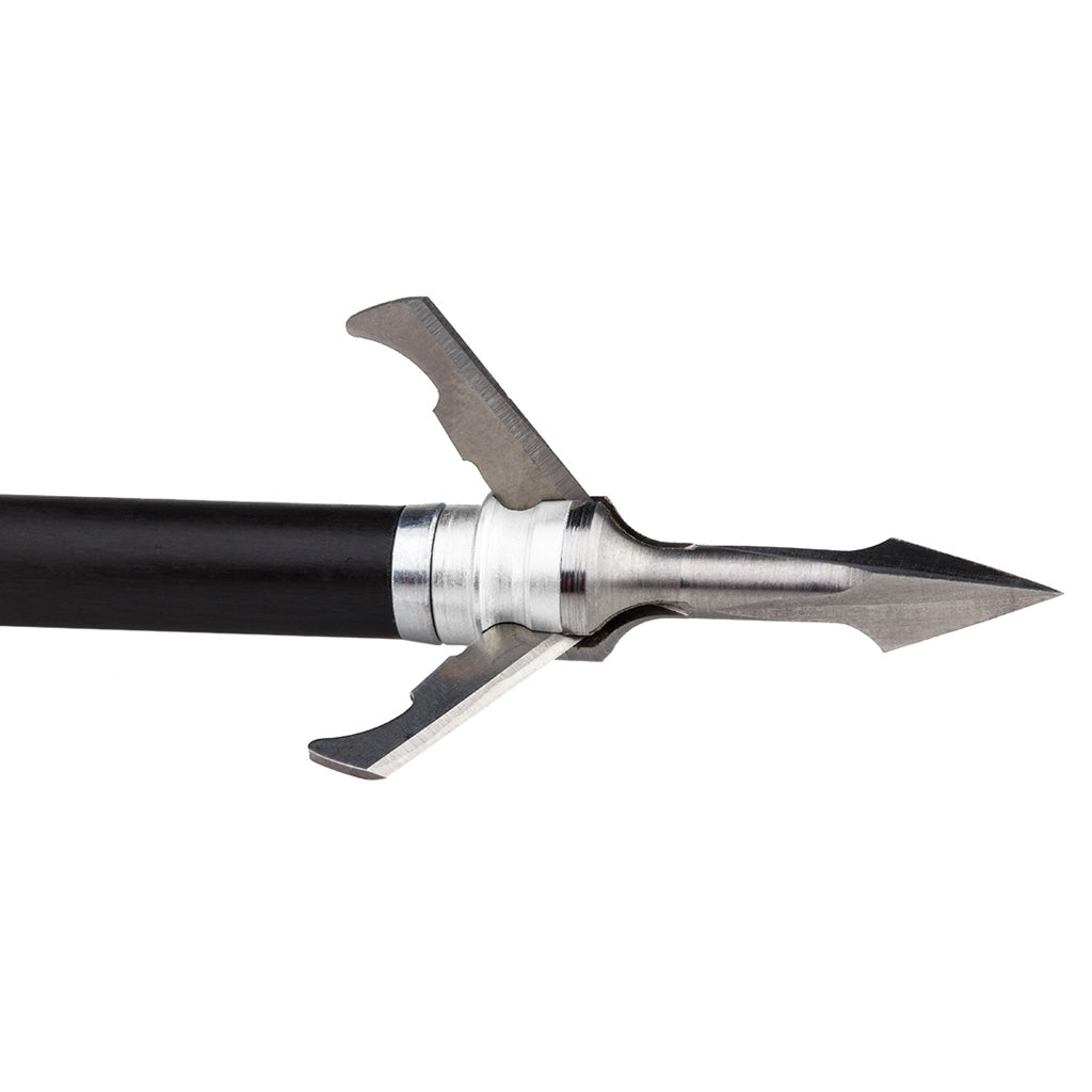 Grim Reaper Fatal Steel Broadheads 100gr - 1.25" Cutting Diameter - 3 Pack