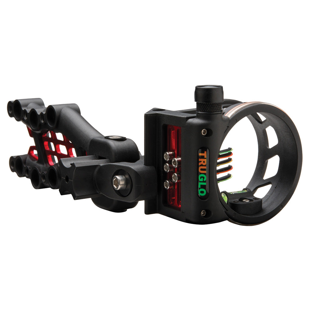 TruGlo Carbon Hybrid Sight Black 5 Pin .019 - RH/LH