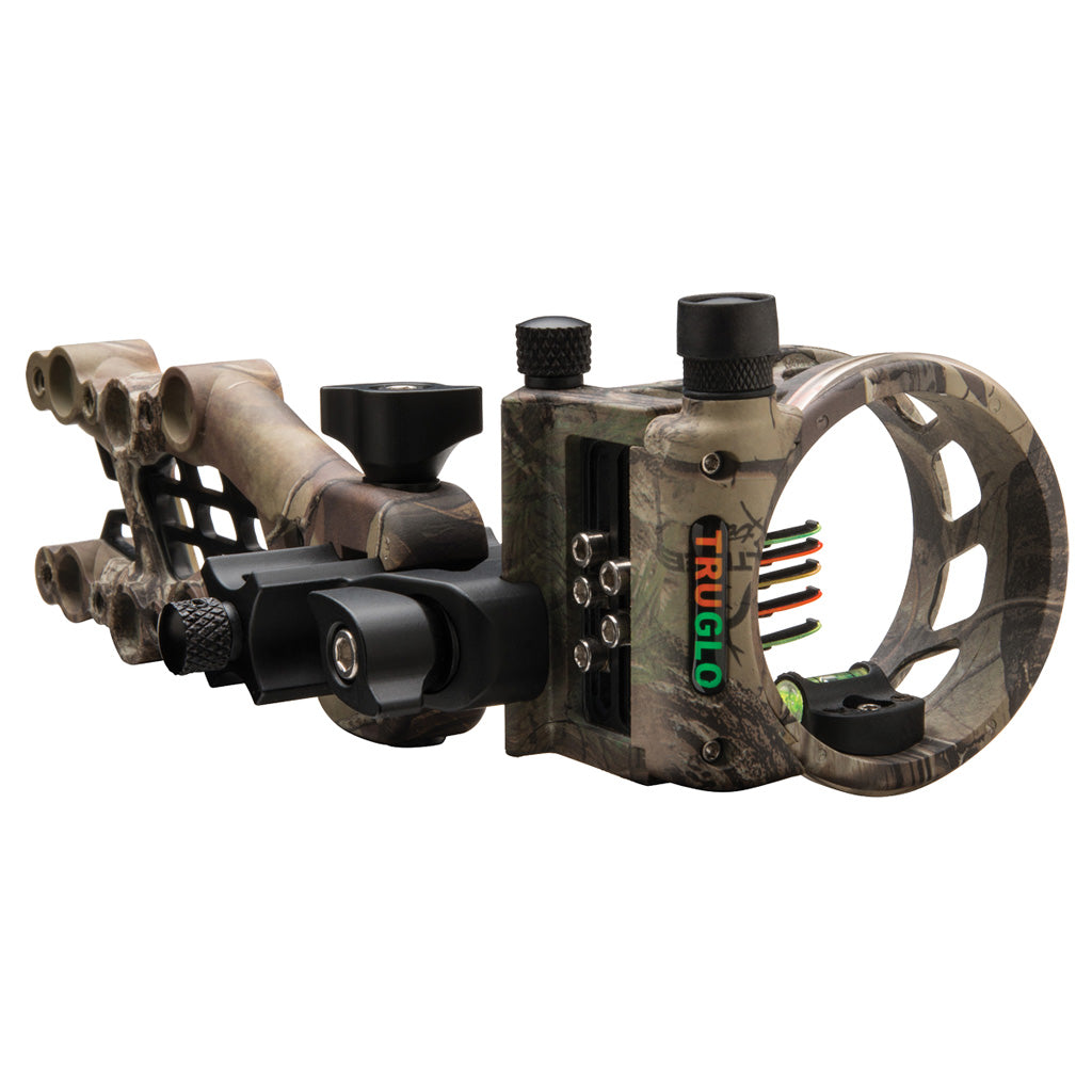 TruGlo Carbon Hybrid Micro Sight Realtree Xtra 5 Pin .019 - Right/Left Hand