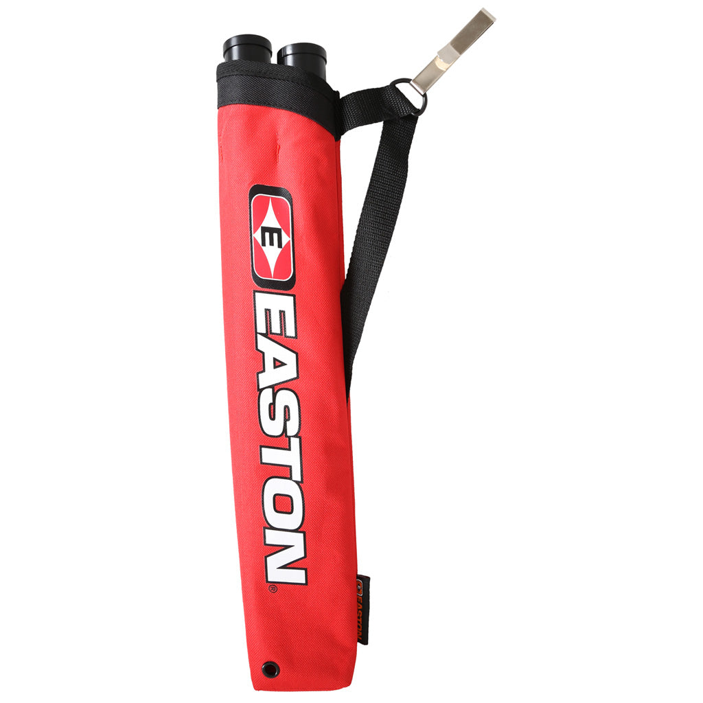 Easton Flipside 2-Tube Hip Quiver Red RH/LH - Durable and Versatile