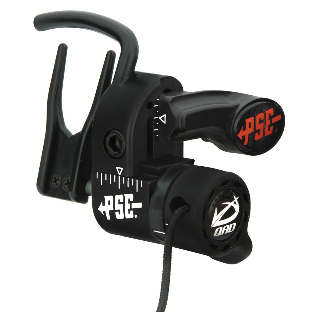 QAD UltraRest HDX PSE Black LH - Precision Arrow Rest for Left-Handed Archers