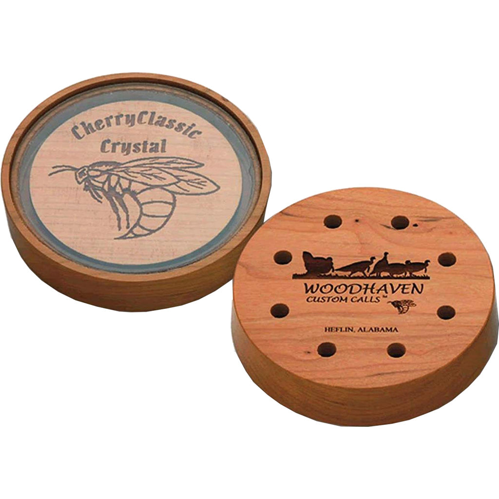 WoodHaven Cherry Classic Turkey Call Crystal - Exceptional Sound Quality