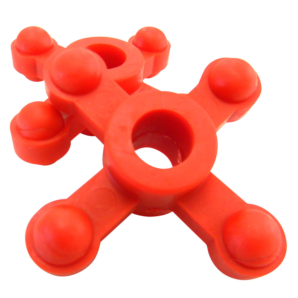Bow Jax MaxJax Dampener Red 5/8-1 in. - 2 Pack