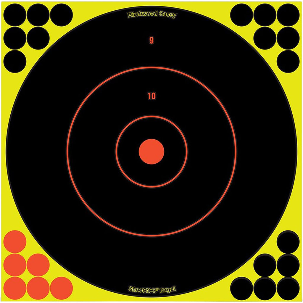 Birchwood Casey Shoot-N-C Target Bullseye 12 in. 12 pk.