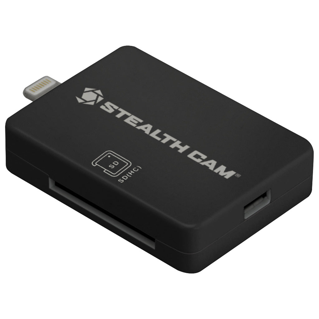 Stealth Cam SD Card Reader for iPhone - Easy Image and Video Access