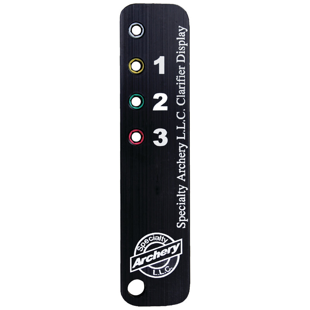 Specialty Archery Clarifier Display Tool - Power Clarifier Collection