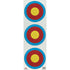 30-06 Paper Targets 3 Spot Vertical 100 pk.