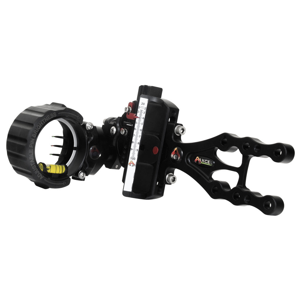 Axcel AccuTouch Sight AccuStat 3 Pin .010 RH/LH - Precision Archery Sight