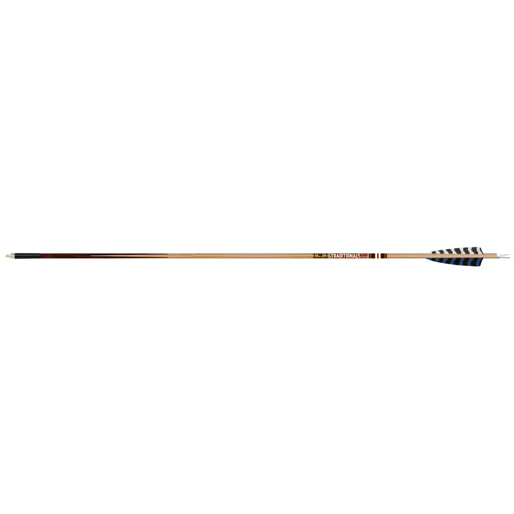 Gold Tip Traditional Classic XT Arrows 500 with 4 in. Feathers - 6 Pack
