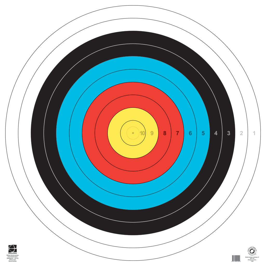 Maple Leaf Press Waterproof Target Face 122 cm - 15 Pack