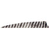 Gateway Shield Cut Feathers Barred White 4 in. RW - 100 Pack