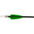 Flex Fletch FFP Shield Cut Vanes Flo Green 3.6 in. 39 pk.