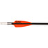 Flex Fletch FFP Shield Cut Vanes Blaze Orange 3.6 in. 39 pk.