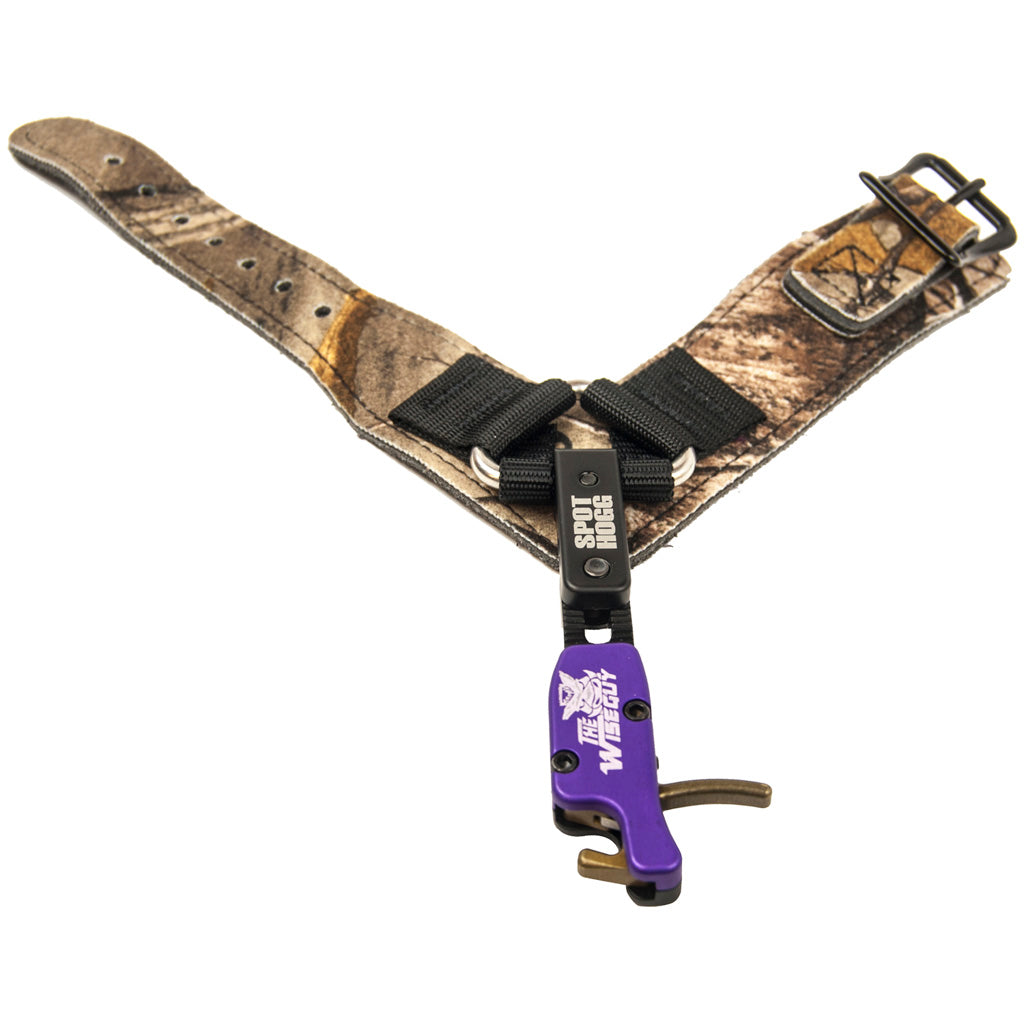 Spot Hogg Wise Guy Release with Realtree Strap - Adjustable Trigger Travel